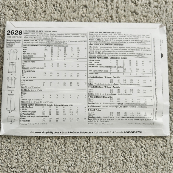 Simplicity 2466 Daisy Kingdom Size A 2, 3, 4, 5, 6, 7, 8 UNCUT - Picture 2 of 4